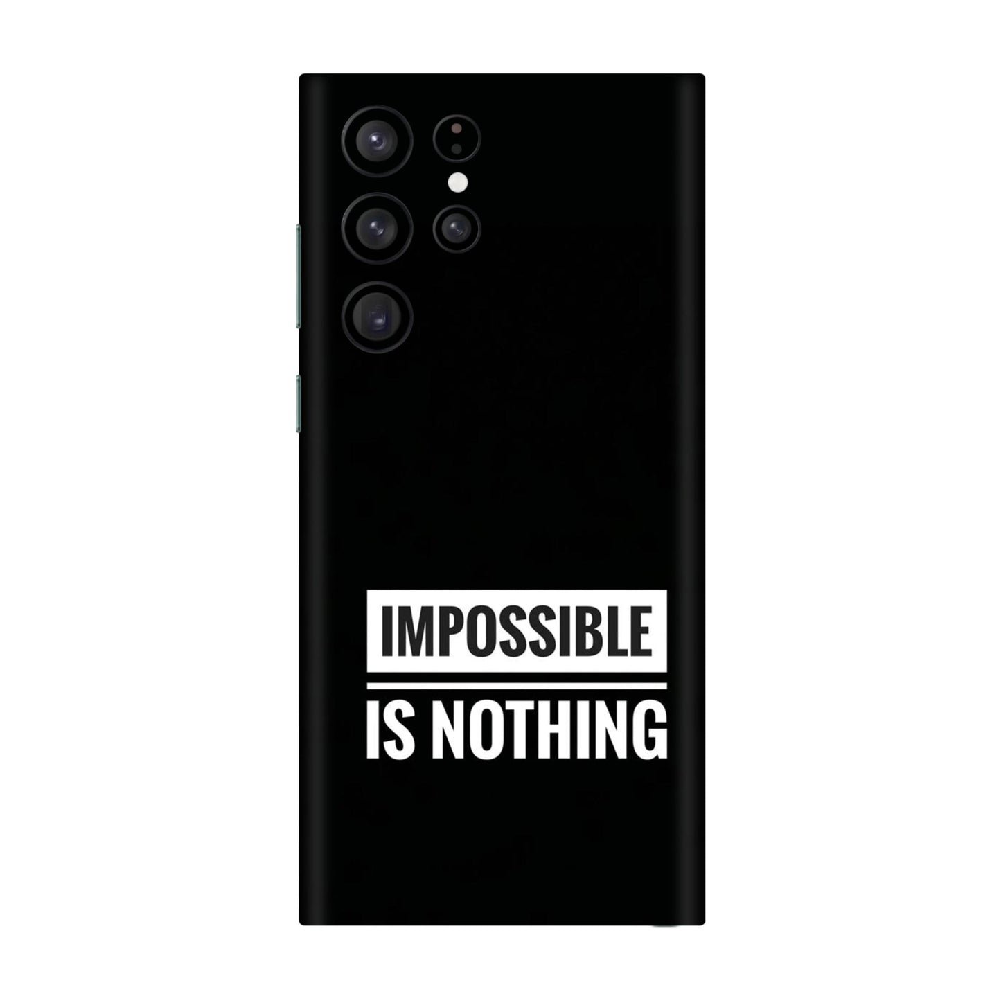 Motivational Text Mobile Skin For Samsung Galaxy S22 Ultra