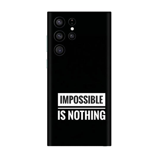 Motivational Text Mobile Skin For Samsung Galaxy S22 Ultra