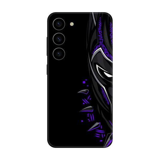 Neon Vibe Cat Mobile Skin For Samsung Galaxy S23 5g