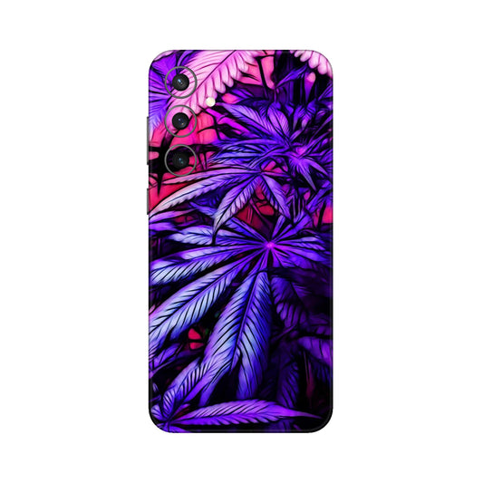 Neon Purple Herb Mobile Skin For Samsung Galaxy S23 Fe 5g