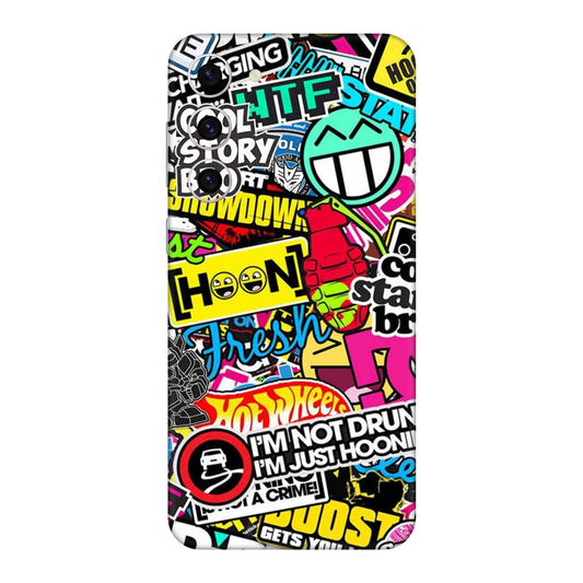 Hoonigan Sticker Bomb Mobile Skin For Samsung Galaxy S23 Plus 5g