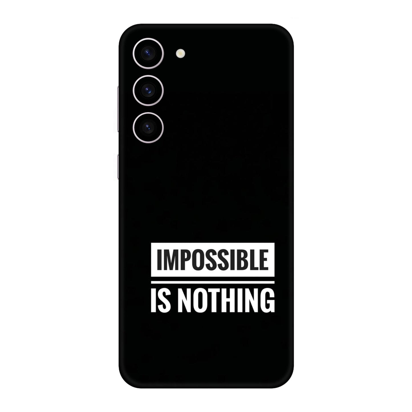Motivational Text Mobile Skin For Samsung Galaxy S23 Plus 5g