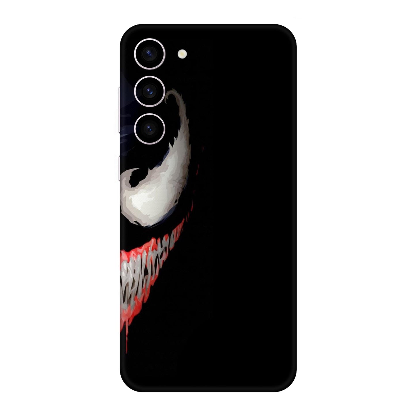 Vibranium Half Mask Mobile Skin For Samsung Galaxy S23 Plus 5g