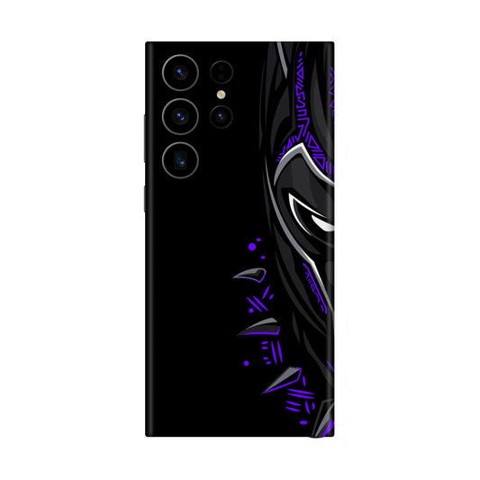 Neon Vibe Cat Mobile Skin For Samsung Galaxy S23 Ultra 5g