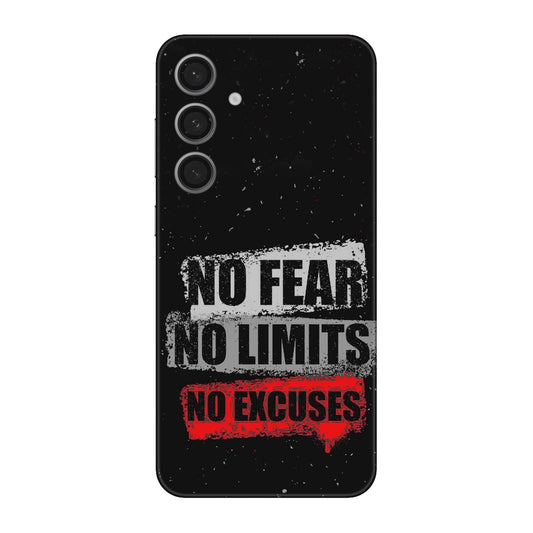 No Fear No Limits Mobile Skin For Samsung Galaxy S24 Fe 5g