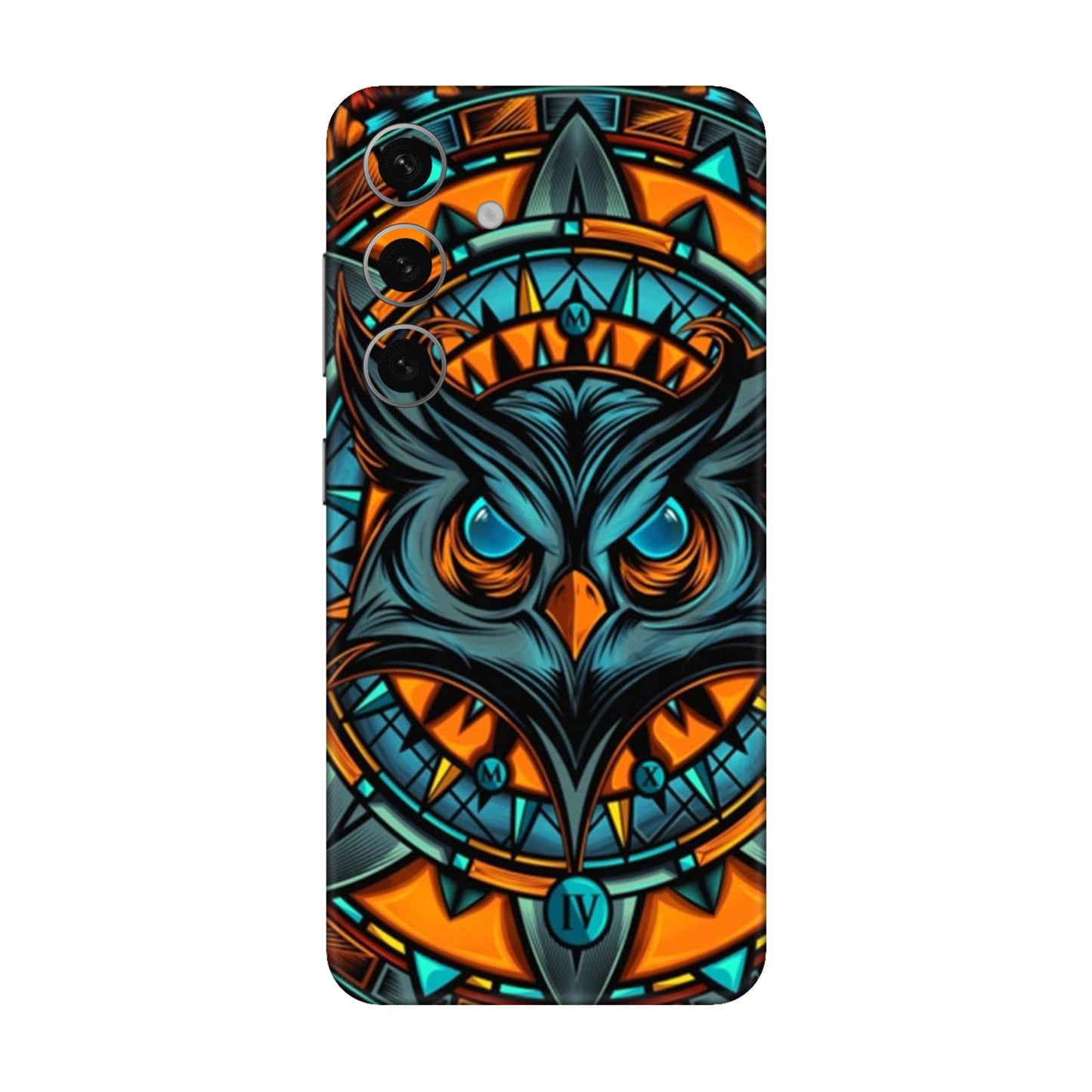 Spirit Owl Mandala Mobile Skin For Samsung Galaxy S24 Plus 5g