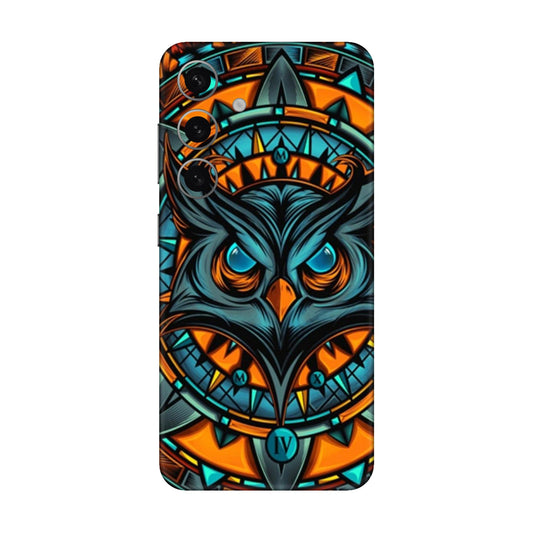 Spirit Owl Mandala Mobile Skin For Samsung Galaxy S24 Plus 5g