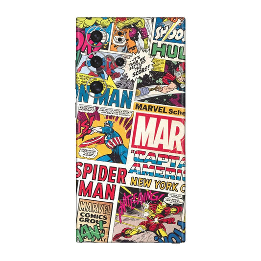 Vintage Marvel Comic Bomb Mobile Skin For Samsung Galaxy S24 Ultra 5g