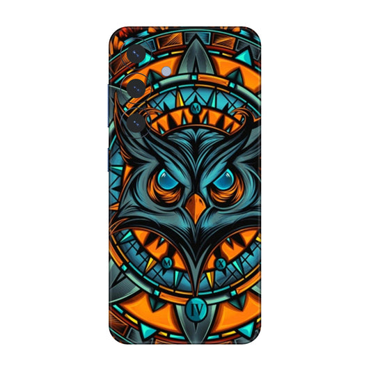 Spirit Owl Mandala Mobile Skin For Samsung Galaxy S25 5g