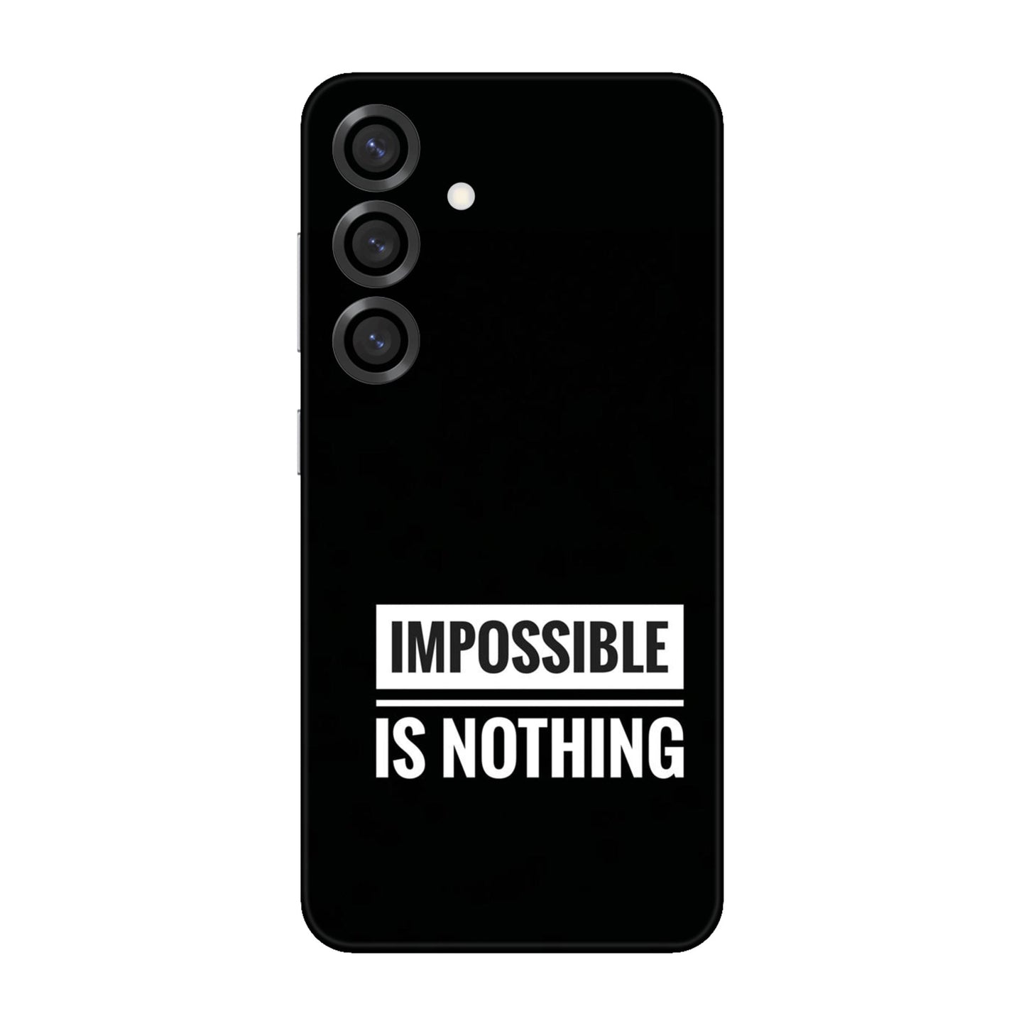 Motivational Text Mobile Skin For Samsung Galaxy S25 Plus 5g