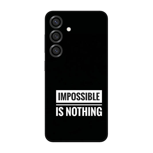 Motivational Text Mobile Skin For Samsung Galaxy S25 Plus 5g