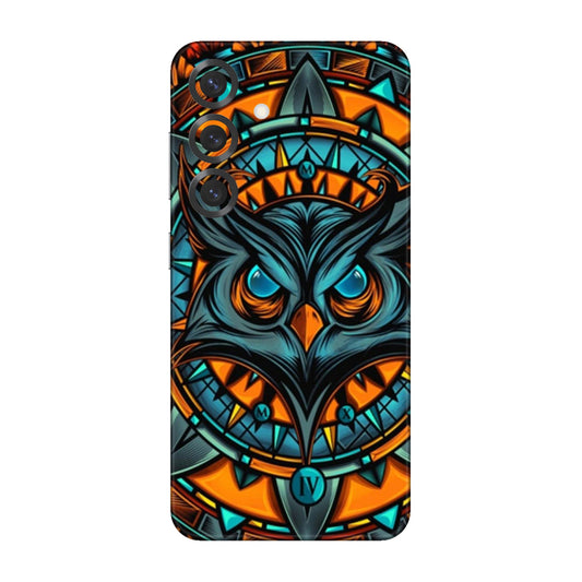 Spirit Owl Mandala Mobile Skin For Samsung Galaxy S25 Plus 5g