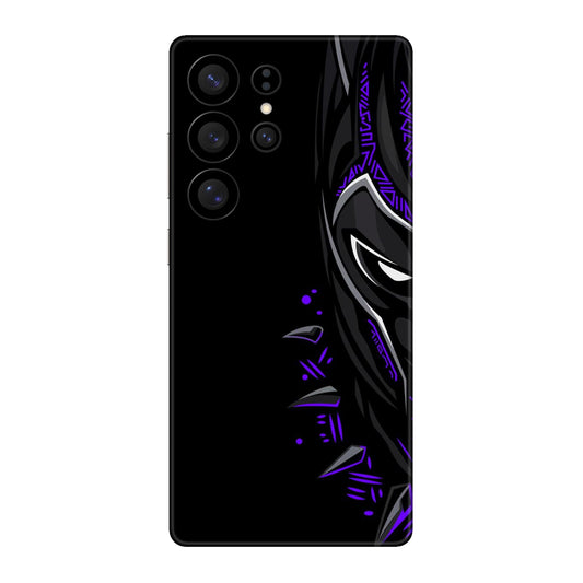 Neon Vibe Cat Mobile Skin For Samsung Galaxy S25 Ultra 5g
