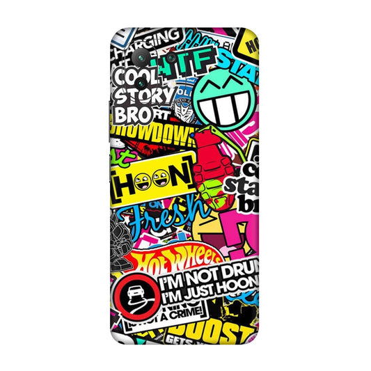 Hoonigan Sticker Bomb Mobile Skin For Xiaomi 11 Lite NE 5g