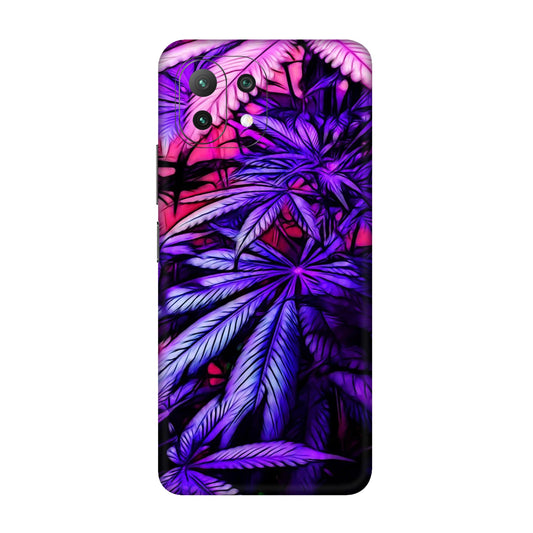 Neon Purple Herb Mobile Skin For Xiaomi 11 Lite NE 5g