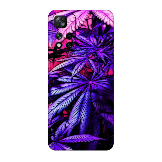 Neon Purple Herb Mobile Skin For Xiaomi 11i 5g