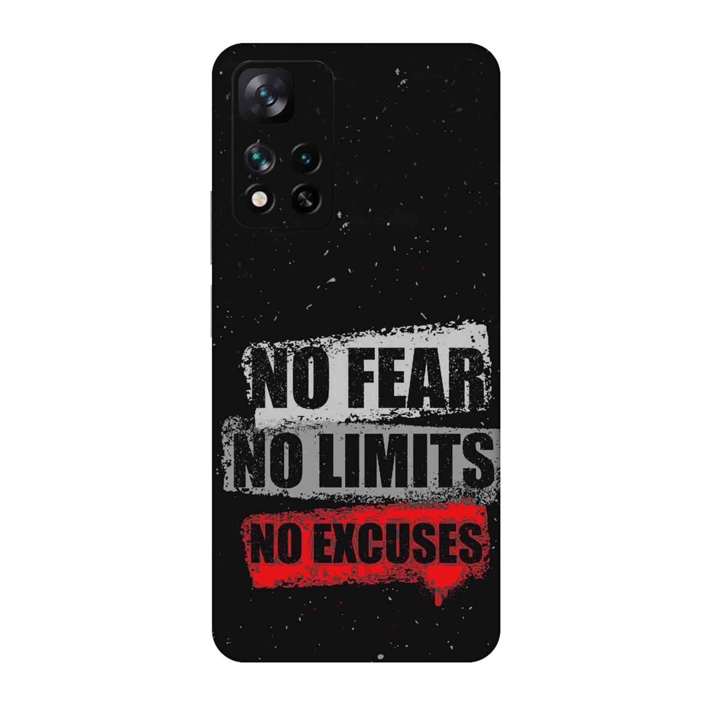No Fear No Limits Mobile Skin For Xiaomi 11i 5g
