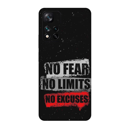 No Fear No Limits Mobile Skin For Xiaomi 11i 5g