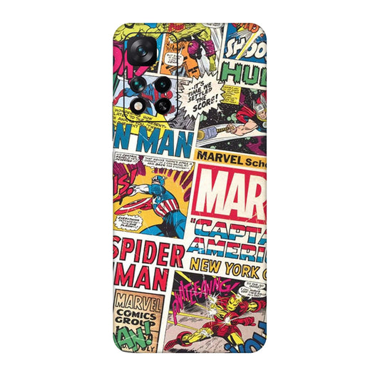 Vintage Marvel Comic Bomb Mobile Skin For Xiaomi 11i 5g