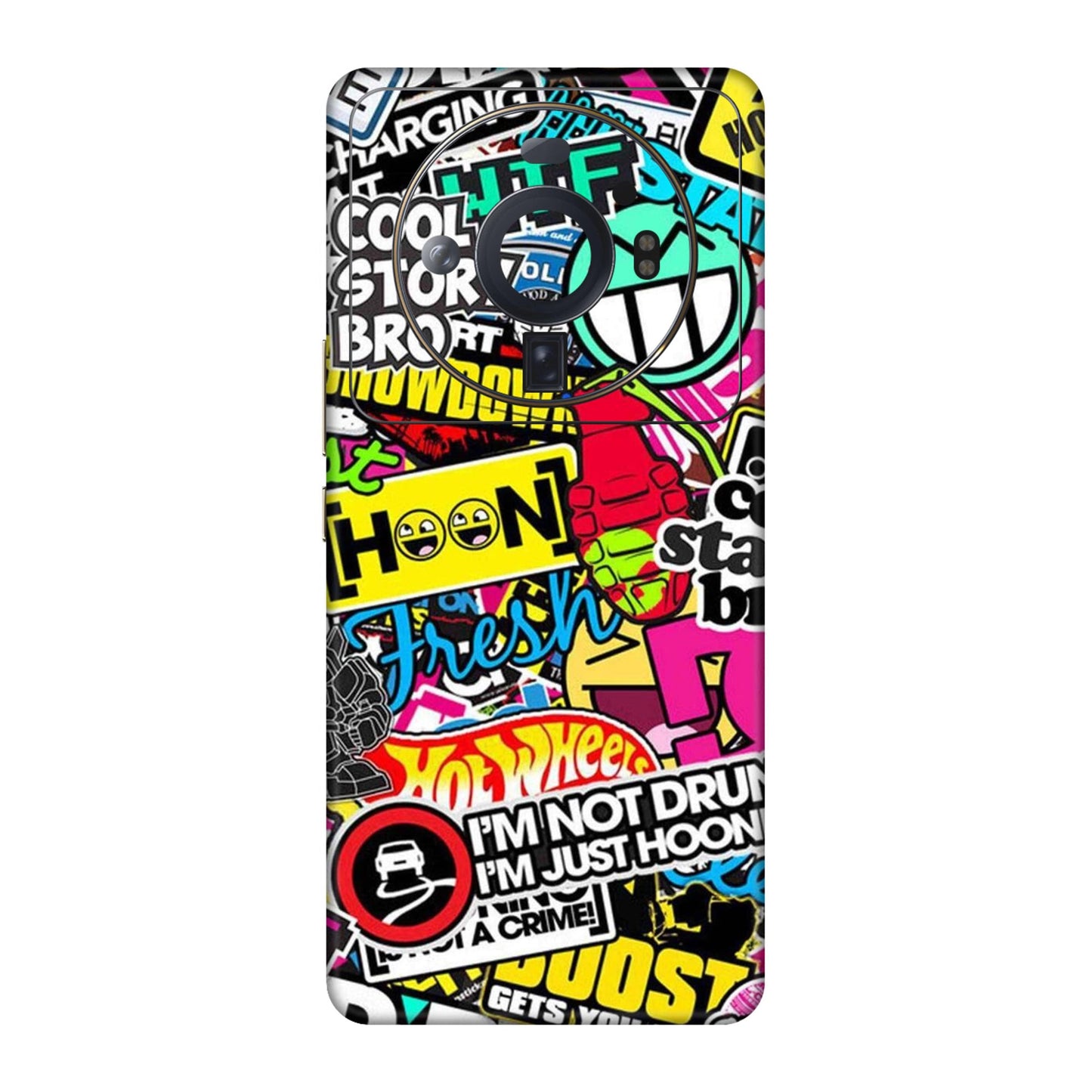 Hoonigan Sticker Bomb Mobile Skin For Xiaomi 12S Ultra 5g