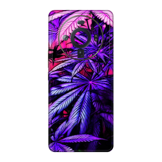 Neon Purple Herb Mobile Skin For Xiaomi 12S Ultra 5g