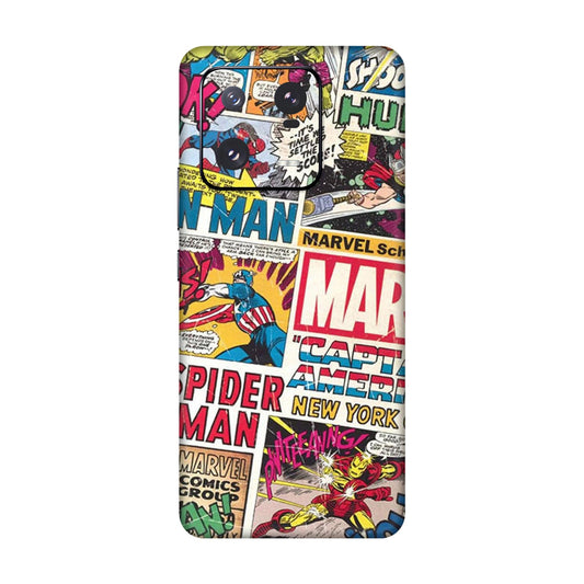 Vintage Marvel Comic Bomb Mobile Skin For Xiaomi 13 Pro 5g
