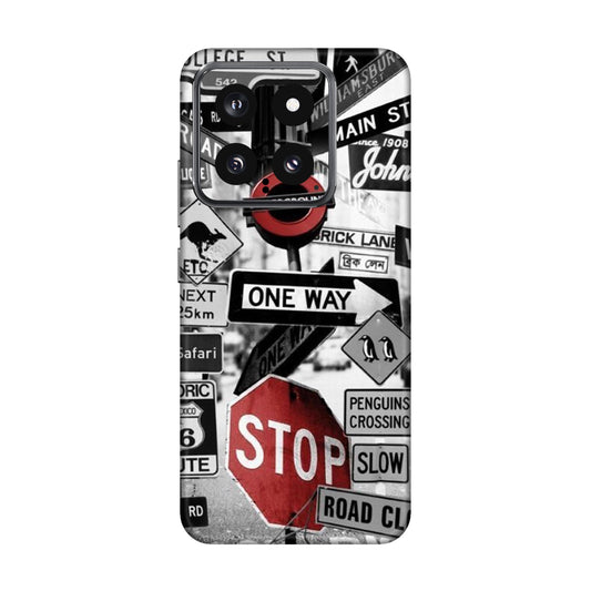 Global Urban Sign Bomb Mobile Skin For Xiaomi 14 5g