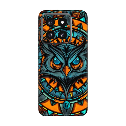 Spirit Owl Mandala Mobile Skin For Xiaomi 14 5g