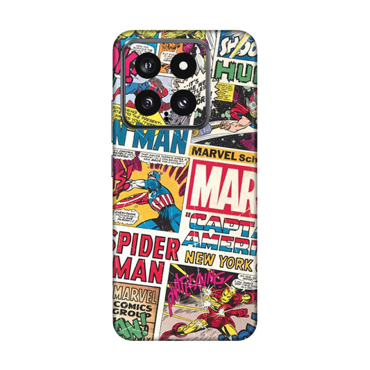 Vintage Marvel Comic Bomb Mobile Skin For Xiaomi 14 5g