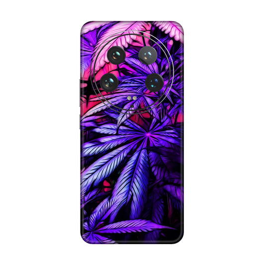Neon Purple Herb Mobile Skin For Xiaomi 14 Ultra 5g