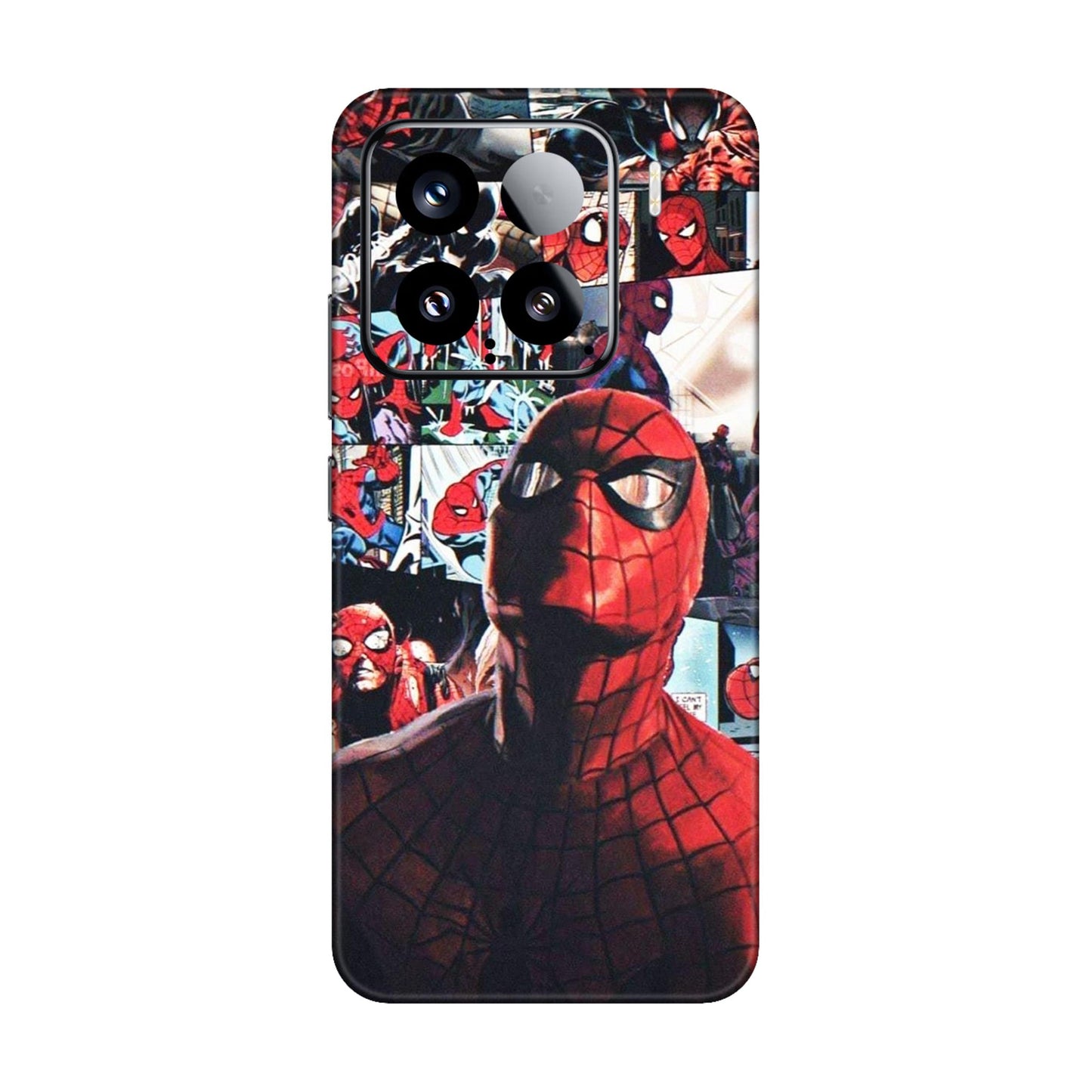 Vintage Spider Man Collage Mobile Skin For Xiaomi 15 5g