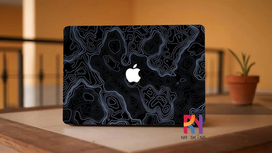 White Strip Laptop 6D Skin - SkinUp