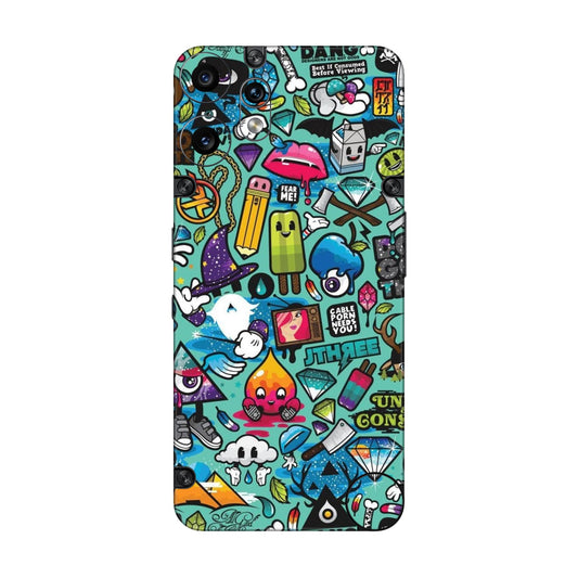 Graffiti Chaos Sticker Bomb Mobile Skin For CMF Phone 2 Pro 5g