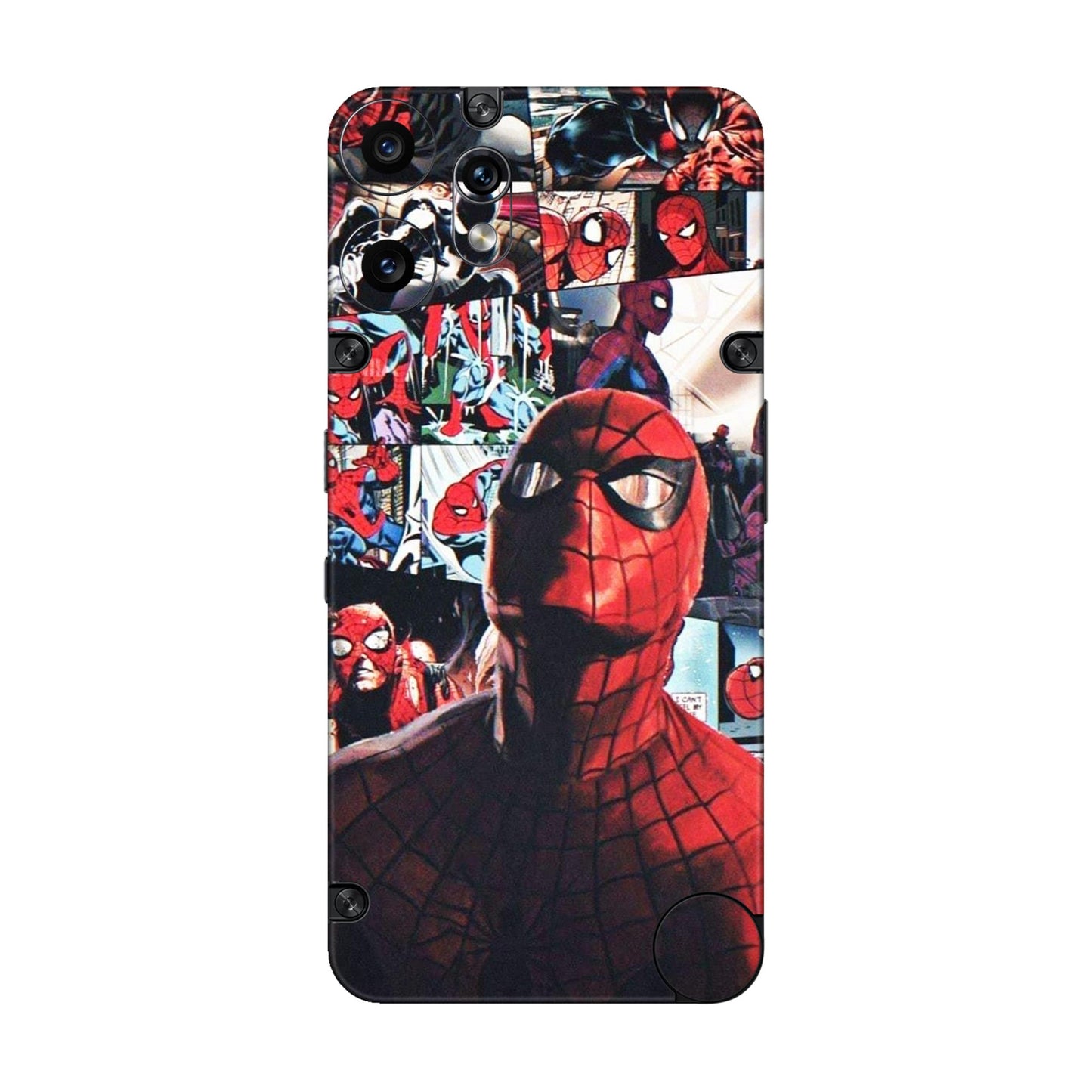 Vintage Spider Man Collage Mobile Skin For CMF Phone 2 Pro 5g