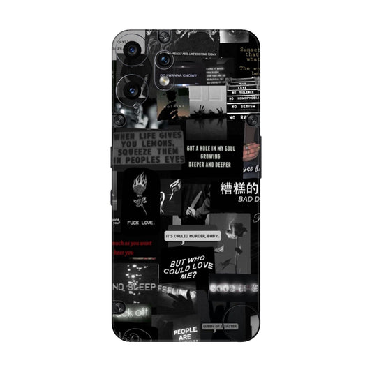 Bad Day Dark Collage Mobile Skin For CMF Phone 2 Pro 5g