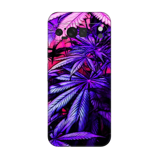 Neon Purple Herb Mobile Skin For Google Pixel 9 Pro XL 5g