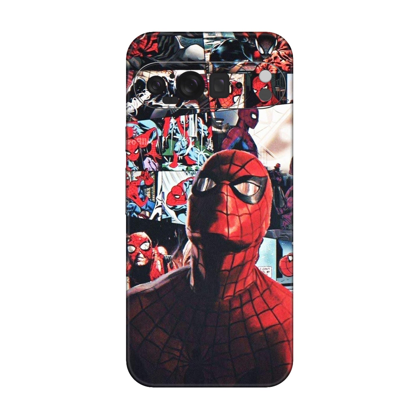 Vintage Spider Man Collage Mobile Skin For Google Pixel 9 Pro XL 5g