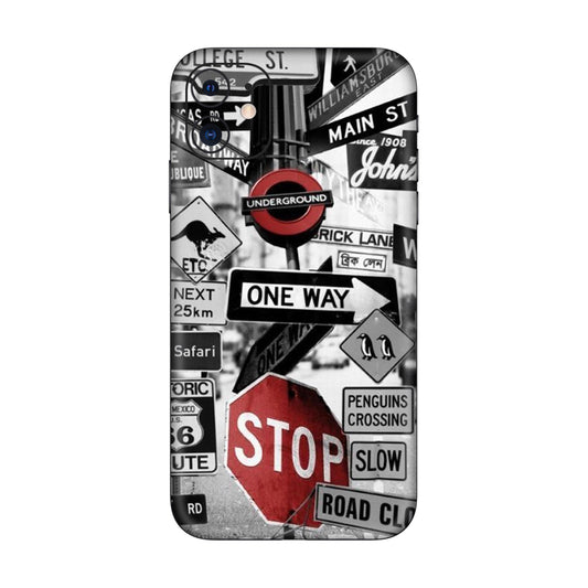 Global Urban Sign Bomb Mobile Skin For iPhone 11