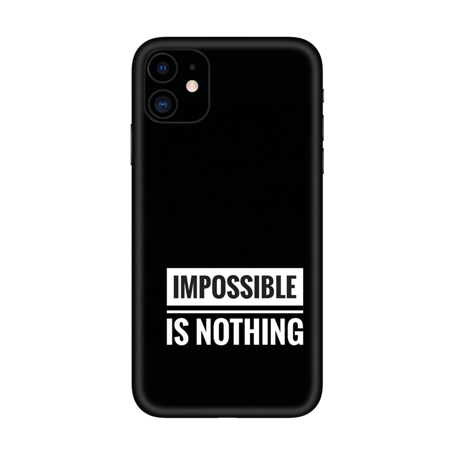 Motivational Text Mobile Skin For iPhone 11