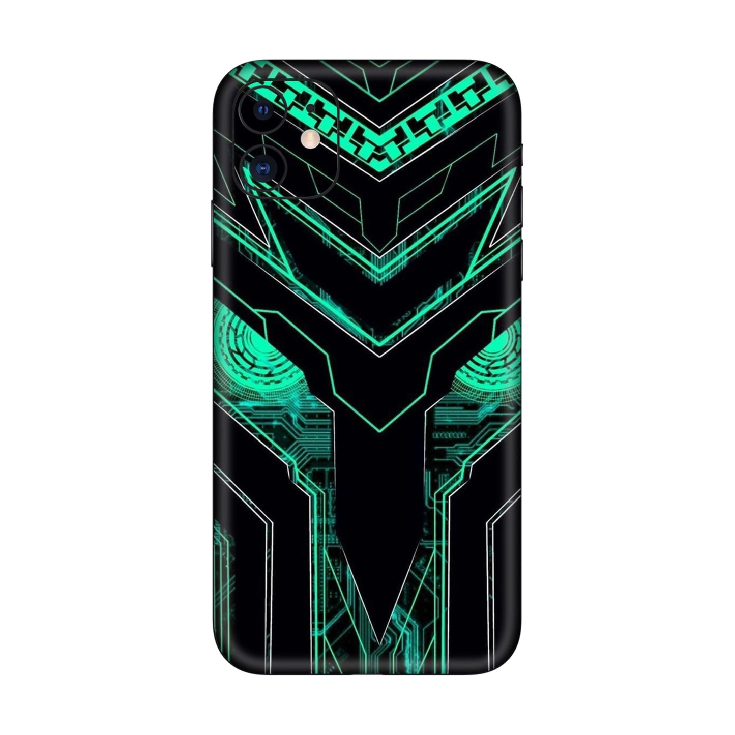 Neon Circuit Predator Mobile Skin For iPhone 11