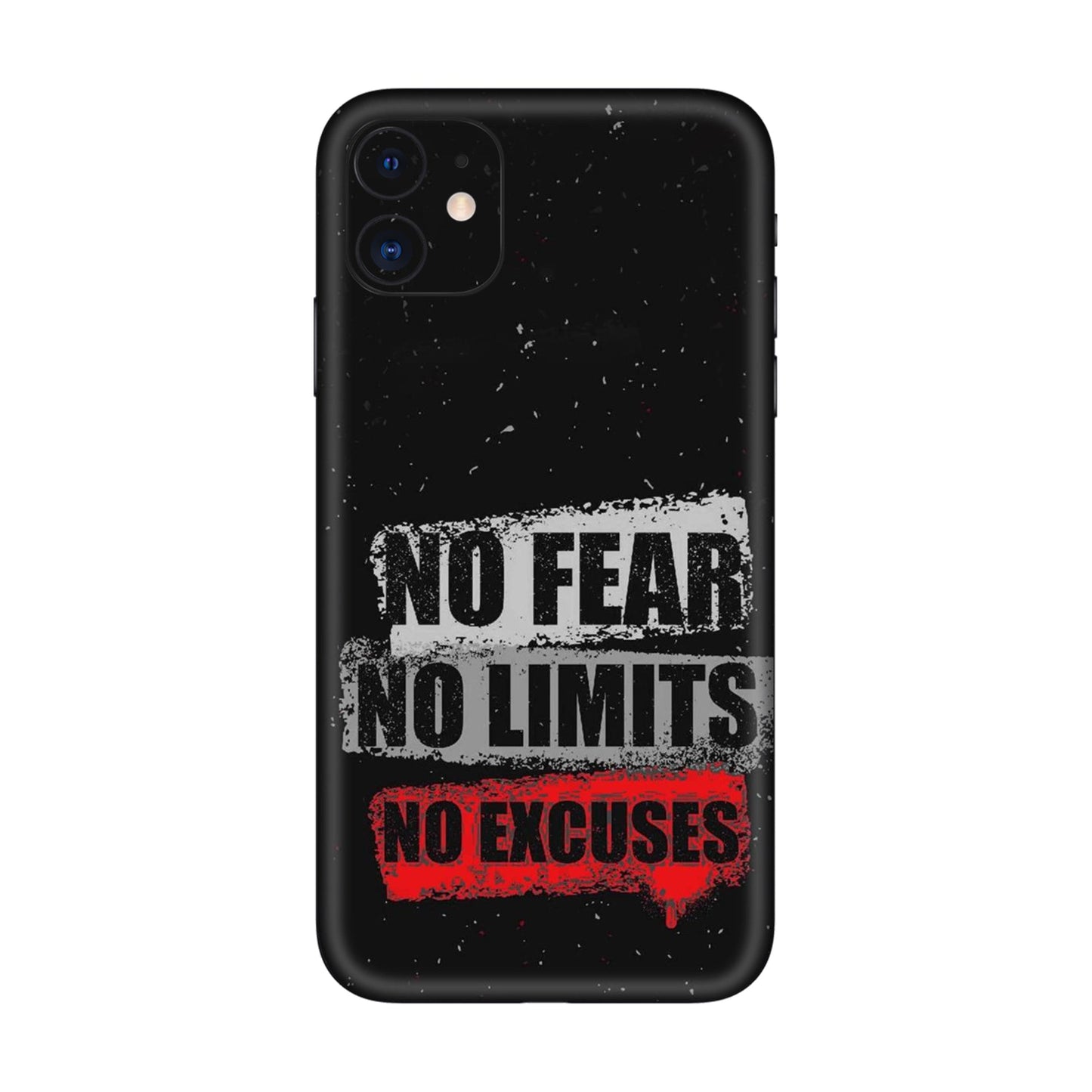 No Fear No Limits Mobile Skin For iPhone 11