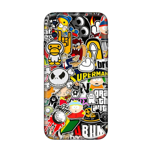 Sukuna Tongue Out Energy Mobile Skin For iPhone 11