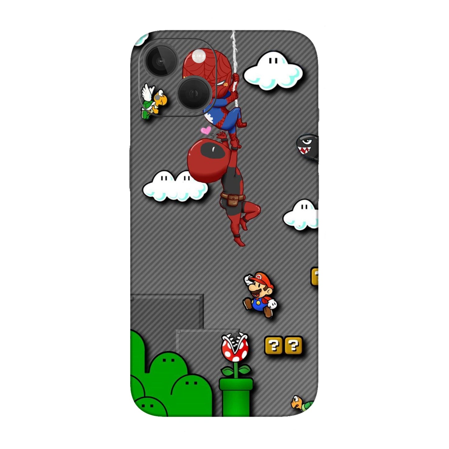 Saiyan Contrast Power Mobile Skin For iPhone 13