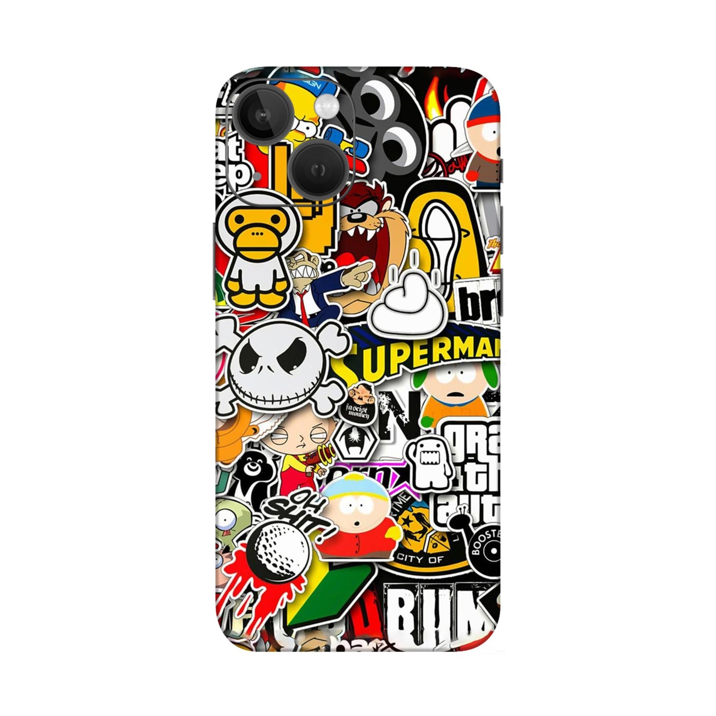 Sukuna Tongue Out Energy Mobile Skin For iPhone 13 Mini
