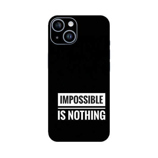 Motivational Text Mobile Skin For iPhone 14