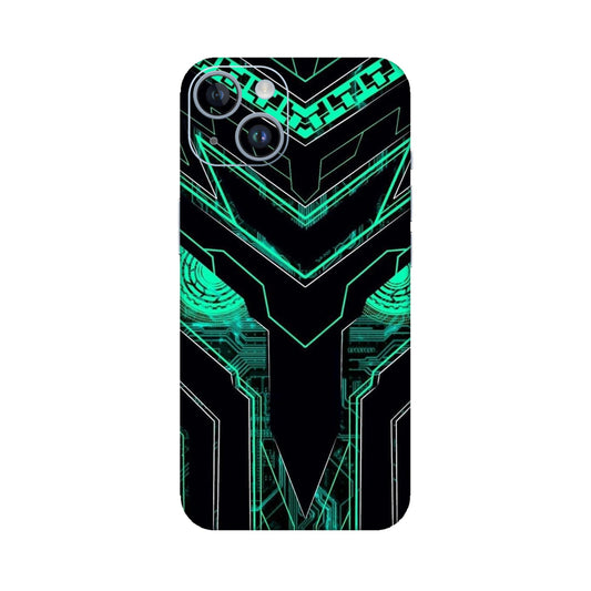 Neon Circuit Predator Mobile Skin For iPhone 14