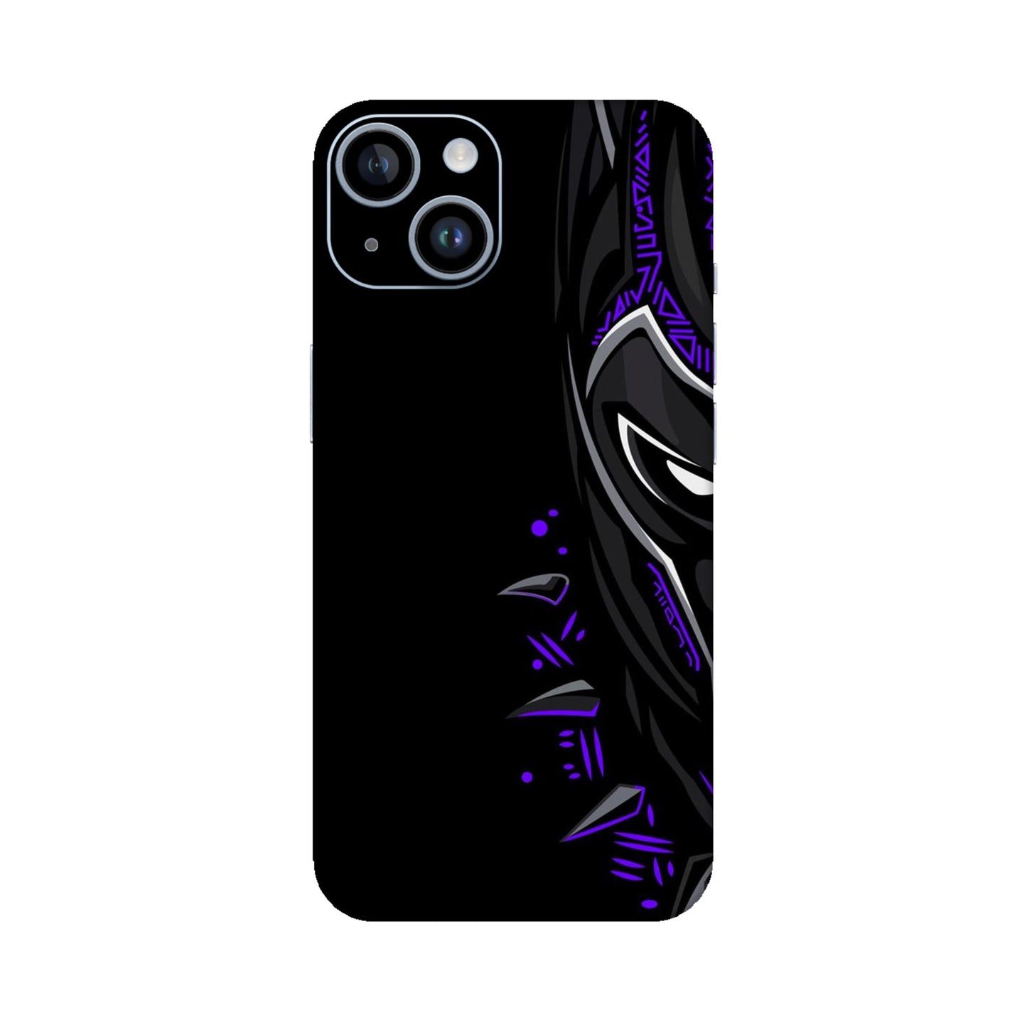 Neon Vibe Cat Mobile Skin For iPhone 14