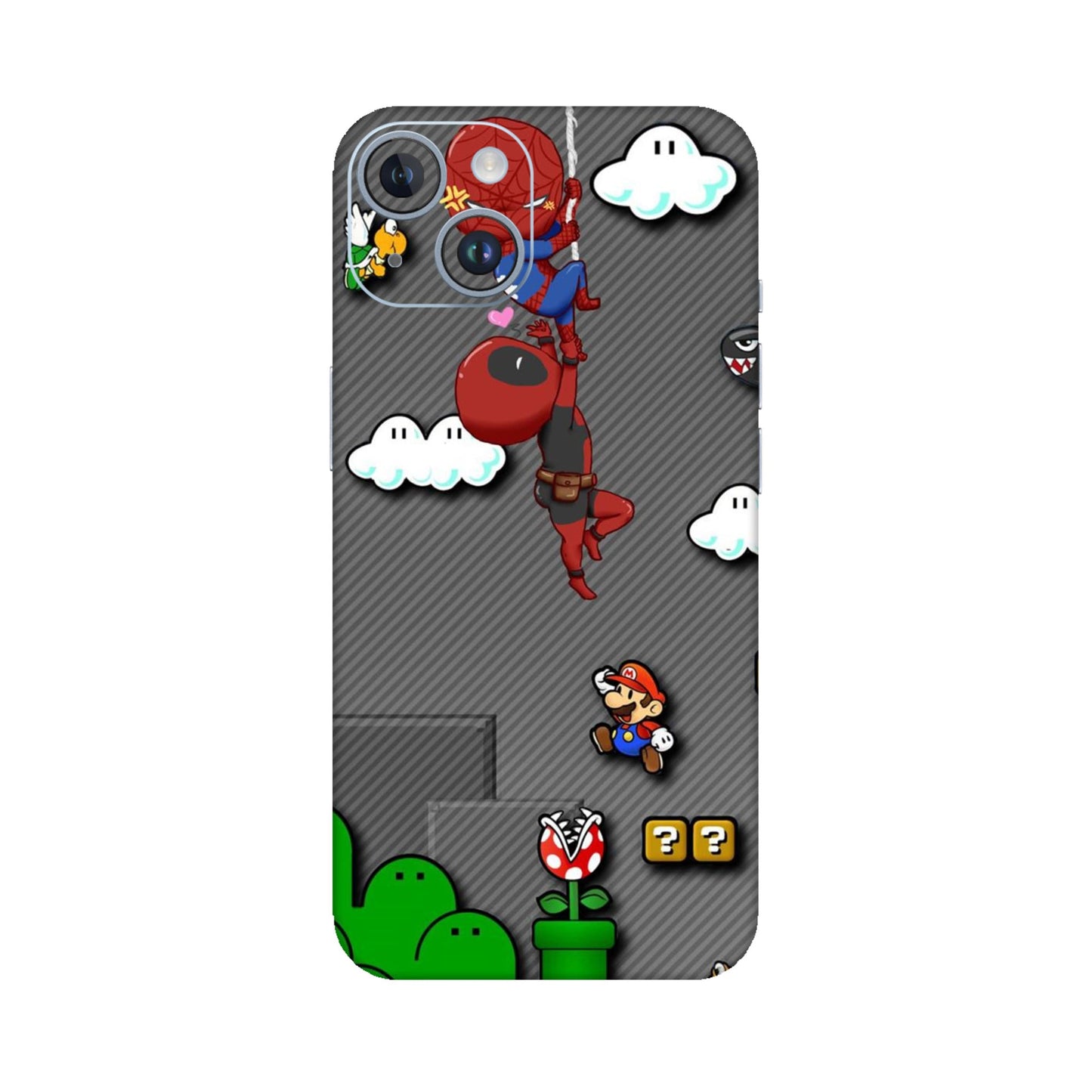 Saiyan Contrast Power Mobile Skin For iPhone 14