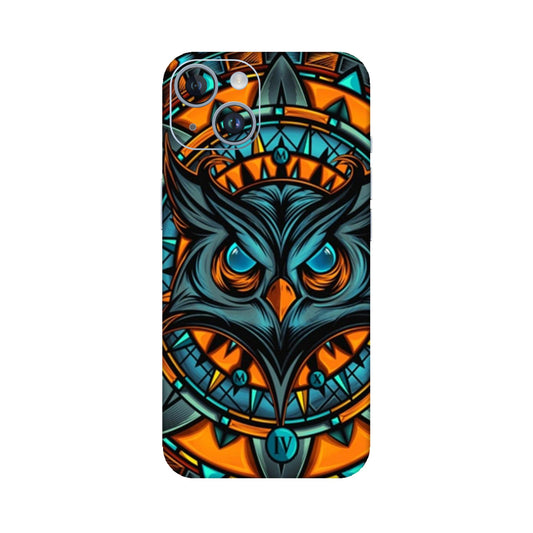 Spirit Owl Mandala Mobile Skin For iPhone 14