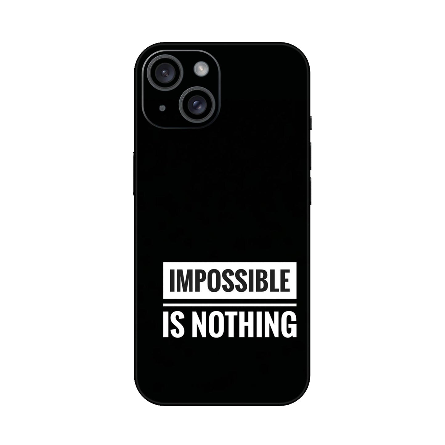 Motivational Text Mobile Skin For iPhone 15